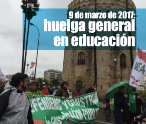 USTEA convocó huelga para exigir la derogación de la ley educativa, fijar el presupuesto en educación en un 7% PIB, reducir ratios, aumentar becas y garantizar la estabilidad del profesorado interino. 
